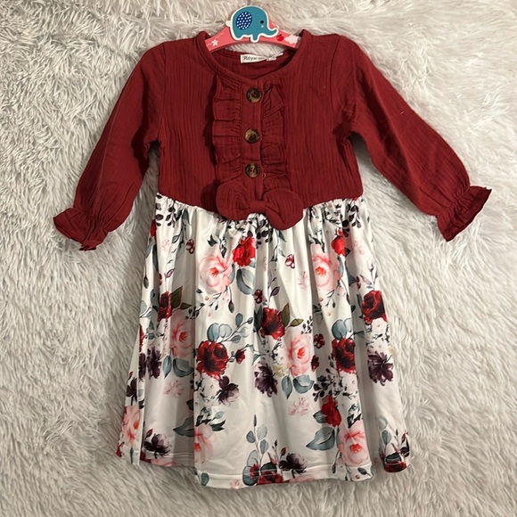 Other - NWT Long sleeve dress Size 3T
